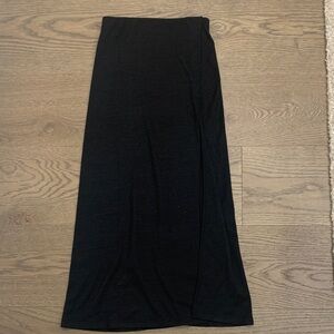 Aritzia  Black Maxi Skirt